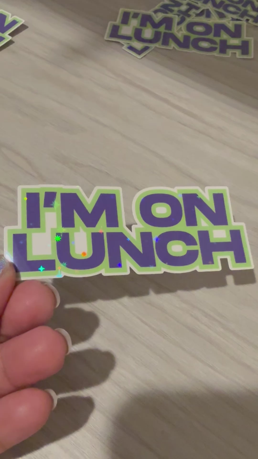 I'm on Lunch sticker BOGO