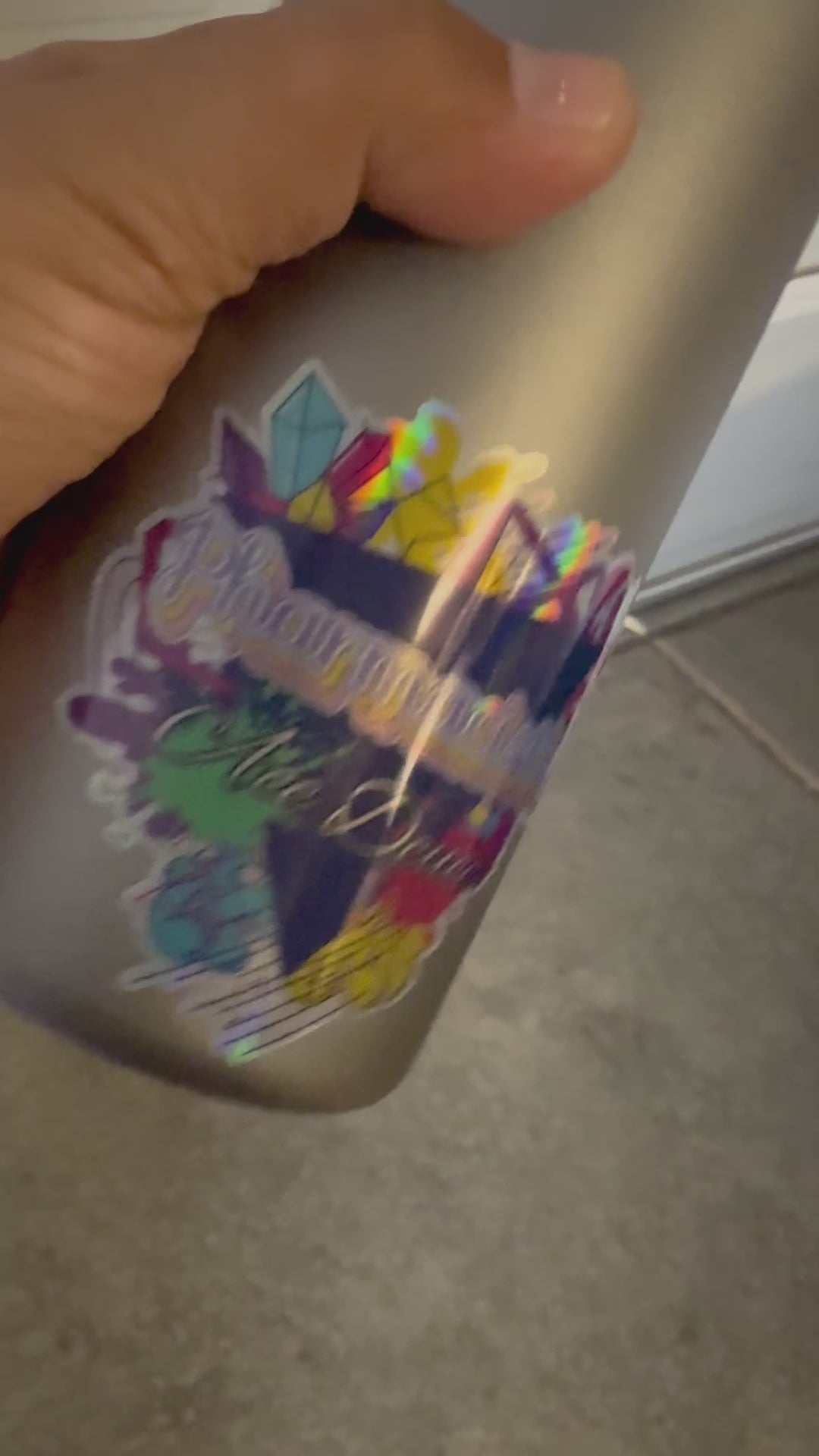 Pharmacist's Ace Deuce Clear Holographic Sticker
